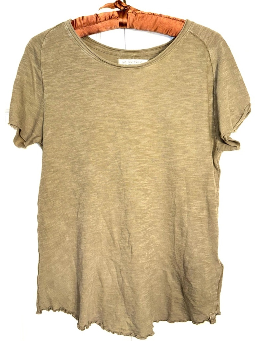 Free People We The Free Women's Sage Be My Baby Tee Top size XL